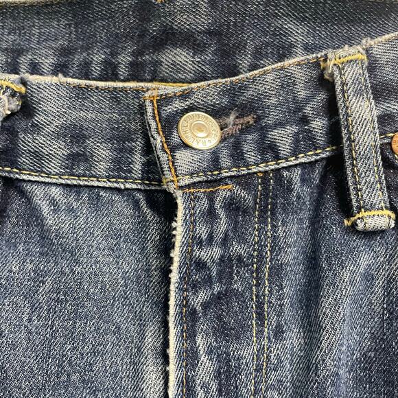 Ralph Lauren Polo Mens Denim Jeans 35X30 Straight Leg Classic Preppy Casual - Picture 3 of 6
